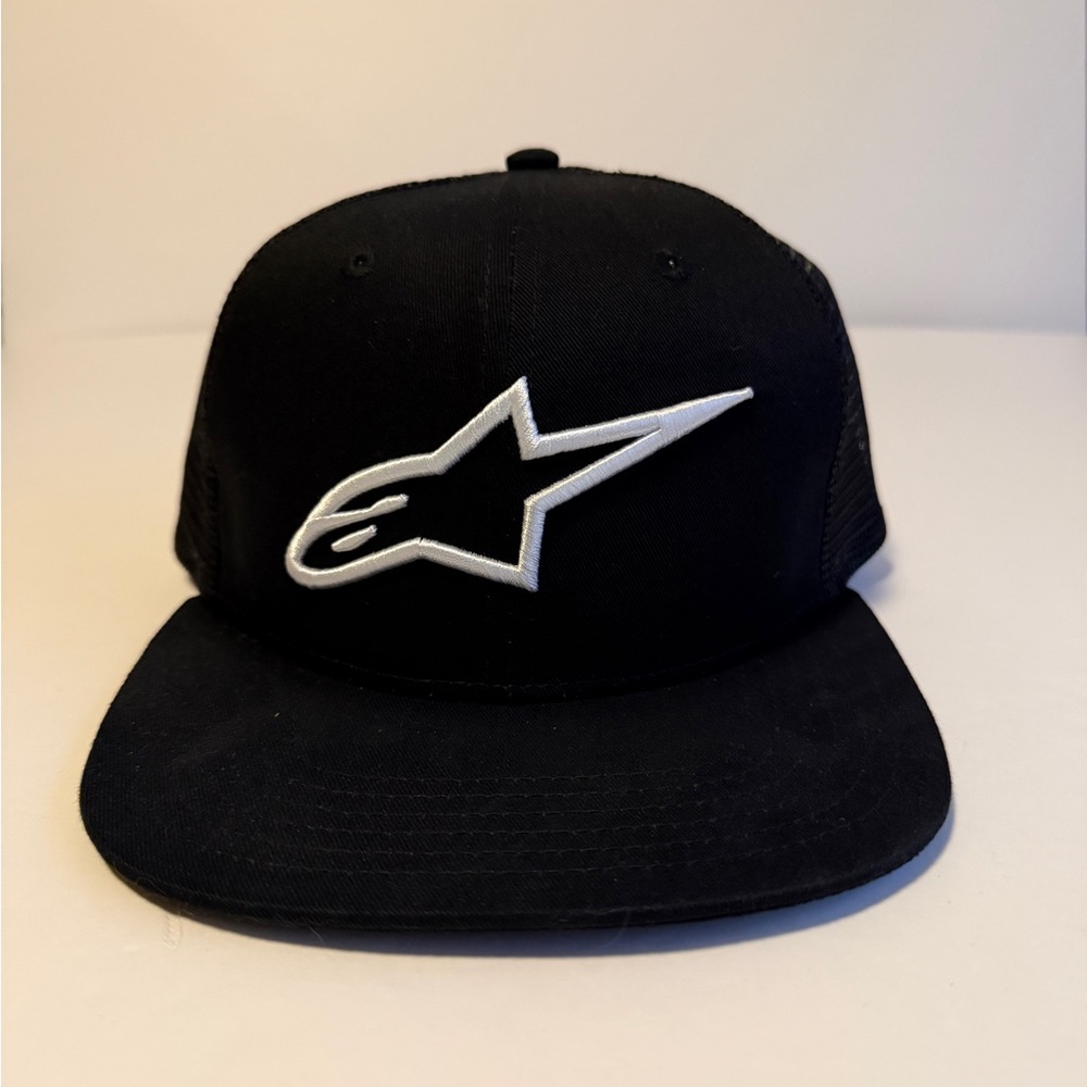 Alpinestars Black Trucker Hat